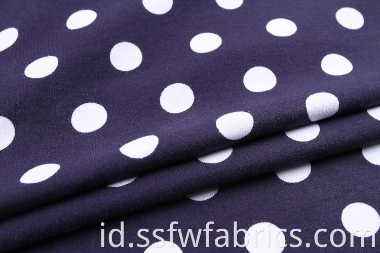 Fashionalble White Dot Fabric Cottons